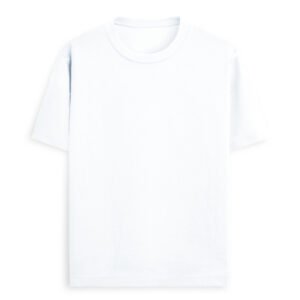 Men’s Standard Crew T-Shirt | Round Neck | Half Sleeve | Plain-Regular Fit | Available in Black, WhiteColor