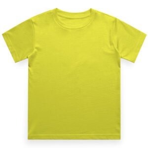 Boy’s Crew Neck T-Shirt | Round Neck | Half Sleeve | 100% cotton | Available in New Yellow, Orange, Golden Yellow, Coffee Brown Color