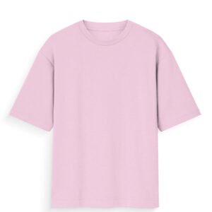 Men’s Oversized Standard T-Shirt | Round Neck | Half Sleeve | Plain-Regular Fit | Available in White, Black, Navy Blue, Grey Melange, Light Baby Pink, Lavender, Beige Color