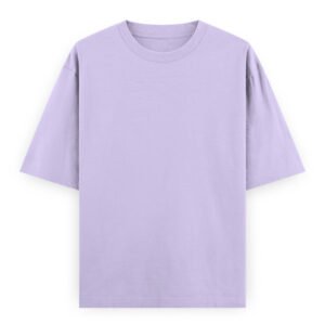 Men’s Oversized Classic T-Shirt | Round Neck | Half Sleeve | Plain-Regular Fit | Available in Lavender, Coral, Mint, Baby Blue Color